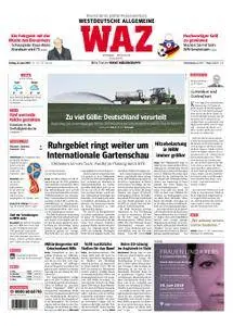 WAZ Westdeutsche Allgemeine Zeitung Essen-Postausgabe - 22. Juni 2018