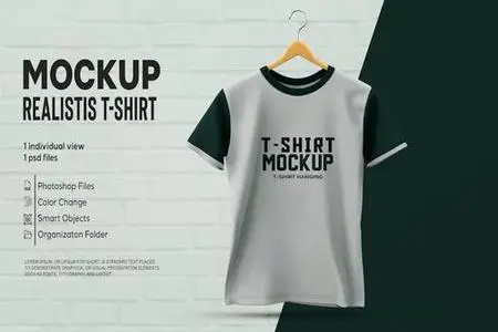 T-shirt Mockup W67SR5H