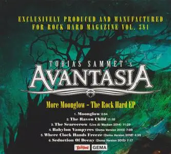 Avantasia - More Moonglow - The Rock Hard EP (2019)