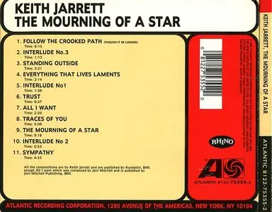 Keith Jarrett - The Mourning Of A Star (1971) {Atlantic}