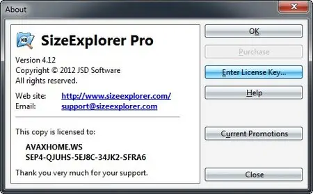 SizeExplorer Pro 4.12