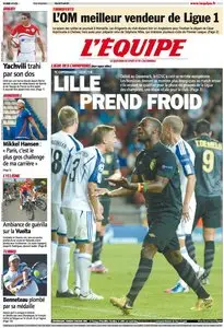 L'Equipe Edition du Mercredi 22 Aout 2012
