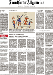 Frankfurter Allgemeine Zeitung vom Dienstag, 28. April 2015