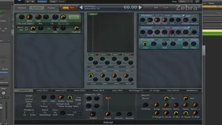 ADSR Sounds - ZEBRA Oscillators and Envelopes Masterclass (2013)