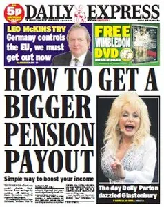 Daily Express - 30 Monday June 2014