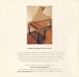Thomas Tomkins - Barafostus Dreame - Carole Cerasi (2001) {Metronome MET CD 1049}
