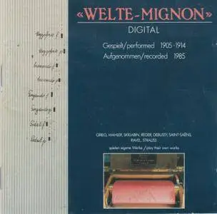 Various Artists – Welte Mignon Recordings 1905-1914 (1988)
