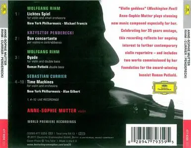 Anne-Sophie Mutter - Rihm: Lichtes Spiel & Dyade, Currier: Time Machines (2011)