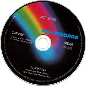 Wishbone Ash - Just Testing (1980) [Japanese Ed. 2001]