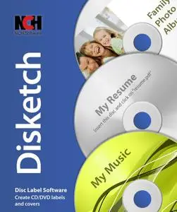 NCH Disketch Disc Label 6.00