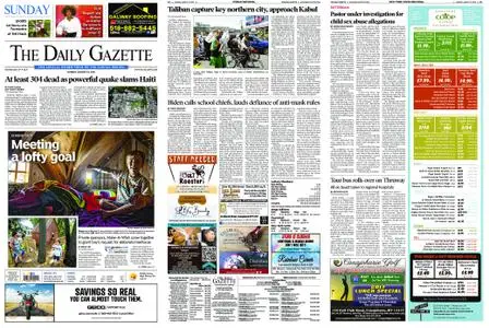 The Daily Gazette – August 15, 2021