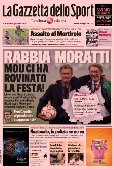 La Gazzetta dello Sport (28-05-10)
