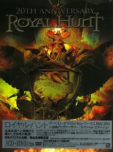 Royal Hunt - The Best Of Royal Works 1992-2012: 20th Anniversary Special Ed. (Japan SHM-CD) (2012) [3CD+1DVD]