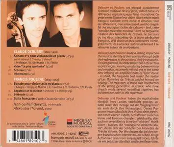 Jean-Guihen Queyras, Alexandre Tharaud - Debussy, Poulenc:  Works for Cello and Piano (2008)