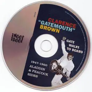 Clarence "Gatemouth" Brown - Gate Walks to Board: 1947-1960 Aladdin & Peacock Sides (2015) {Hoodoo Records 263524}