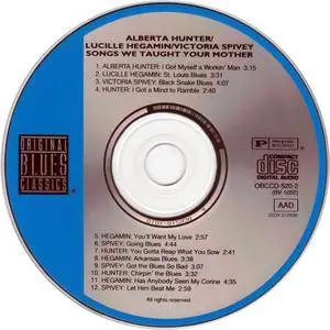 Alberta Hunter, Lucille Hegamin, Victoria Spivey - Songs We Taught Your Mother (1962) Remastered 1992
