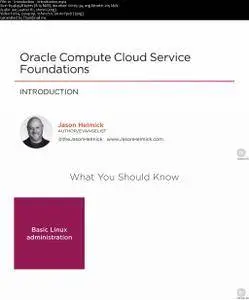 Oracle Compute Cloud Service Foundations (2017)