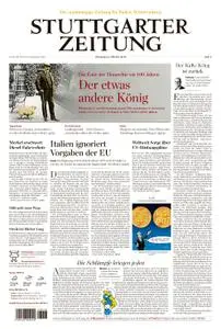 Stuttgarter Zeitung Stadtausgabe (Lokalteil Stuttgart Innenstadt) - 23. Oktober 2018