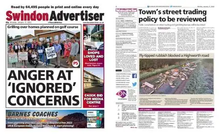 Swindon Advertiser – January 17, 2022