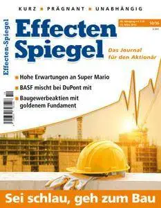 Effecten Spiegel - 10 März 2016