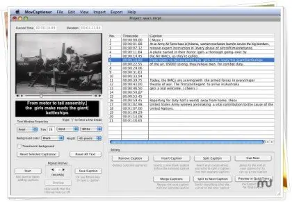 MovCaptioner 3.6.8
