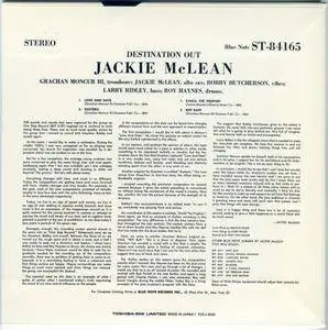Jackie McLean - Destination... Out! (1963) {Blue Note Japan RVG Cardboard Sleeve TOCJ-9555 rel 2003}
