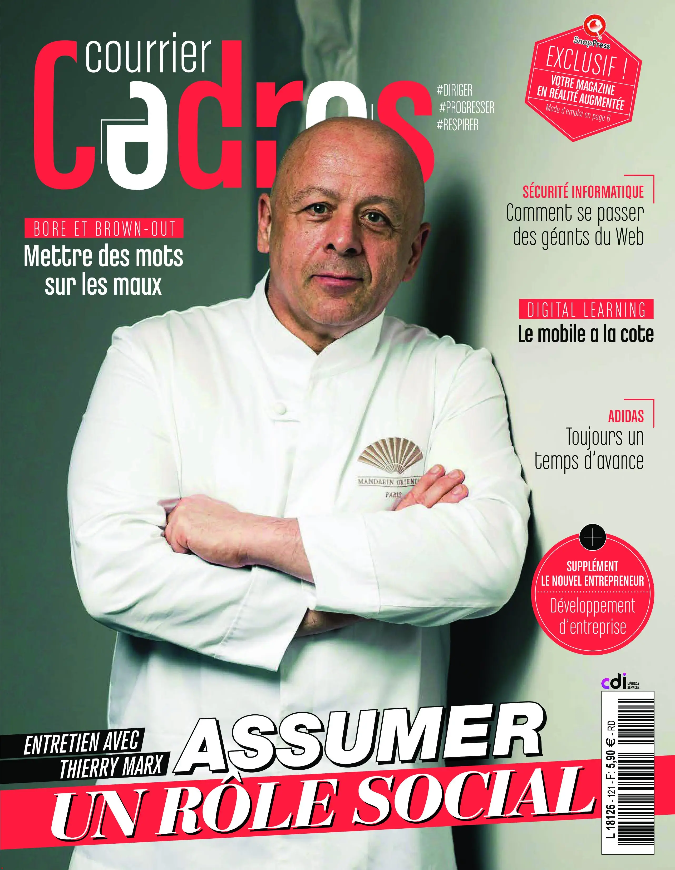 Courrier Cadres & Dirigeants N°121 - Juin-Juillet 2019 Courrier Cadres & Dirigeants N°121 - Juin-Juillet 2019
