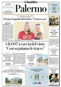 la Repubblica Palermo - 6 Agosto 2020