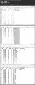 Microsoft Excel Functions, Formulas, Analysis, & Dashboards