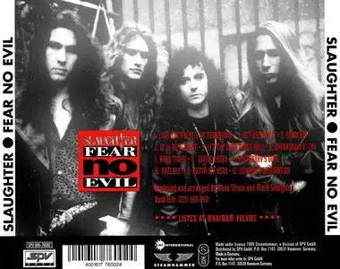 Slaughter - Fear No Evil (1995) Re-up