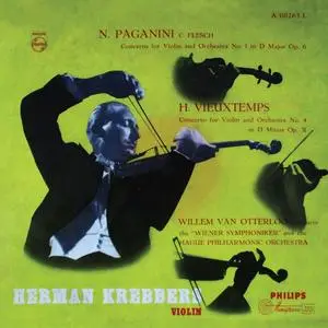 Herman Krebbers & Willem van Otterloo - Paganini: Violin Concerto No. 1; Vieuxtemps: Violin Concerto No. 4 (1955/2023) [24/48]