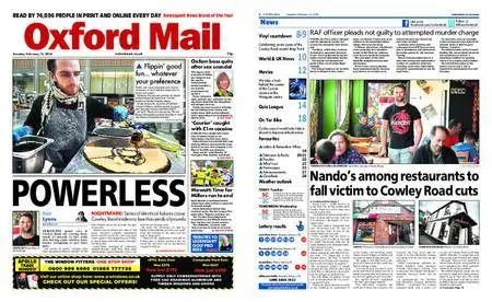 Oxford Mail – February 13, 2018