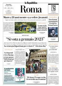 la Repubblica Roma - 24 Luglio 2022