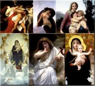 Art by Adolphe-William Bouguereau(1825-1905)