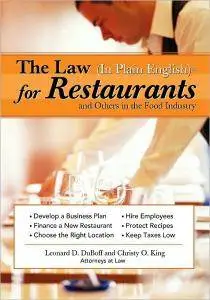 Leonard DuBoff - The Law in Plain English for Restaurants and Others in the Food Industry [Repost]