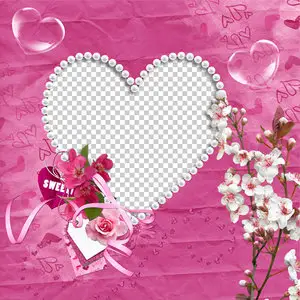5 Pink Flowers Quick Pages