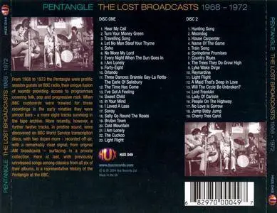 Pentangle - The Lost Broadcasts 1968-1972 (2004) 2CDs