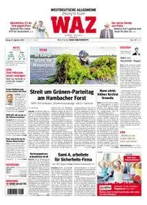 WAZ Westdeutsche Allgemeine Zeitung Essen-West - 10. September 2018