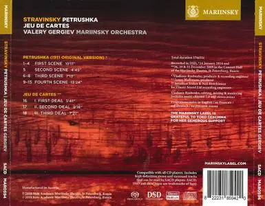 Valery Gergiev, Mariinsky Orchestra - Igor Stravinsky: Petrushka; Jeu de cartes (2018)