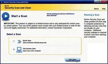 Portable Norton Security Scan and Clean v1.4.1.15 [March 24, 2009]