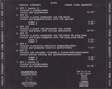 Carlos Zingaro, Jorge Lima Barreto - KITs (1992)