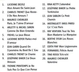 Les Annees entre Deux (Chansons Francaises originales)