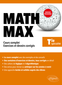 Math Max. Tle spécialité - Sébastien Krief-Détraz