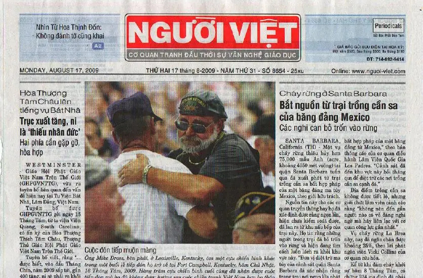 Báo Người Việt California - Nguoi Viet News in California August 17