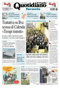 Quotidiano di Puglia Taranto - 30 Marzo 2018