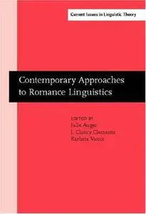 Contemporary Approaches to Romance Linguistics
