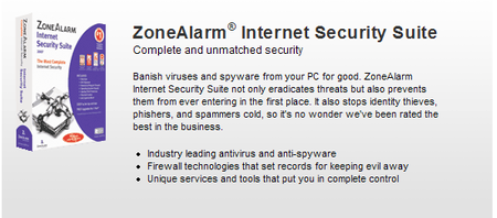 ZoneAlarm 7.0.462.000 Pro/ with Antivirus/ Internet Security Suite - Final