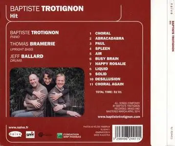 Baptiste Trotignon - Hit (2014) {Naïve}