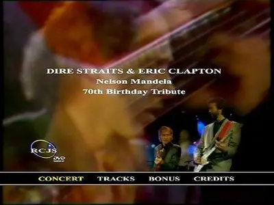 Dire Straits & Eric Clapton - Tribute To Mandela (1988)