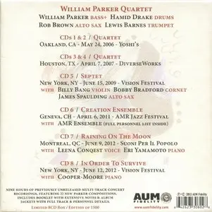 William Parker - Wood Flute Songs: Anthology / Live 2006-2012 [8CD BoxSet] (2013) {AUM Fidelity}